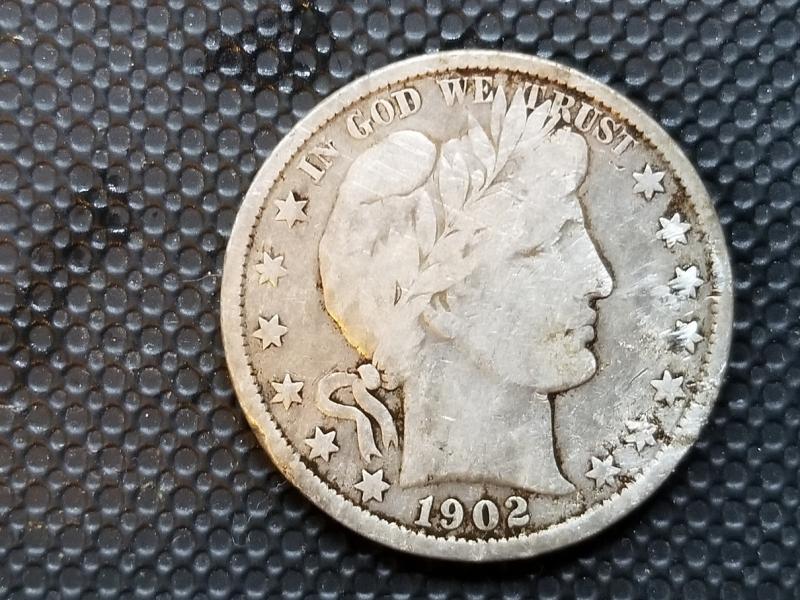 1902 Barber Half Dollar