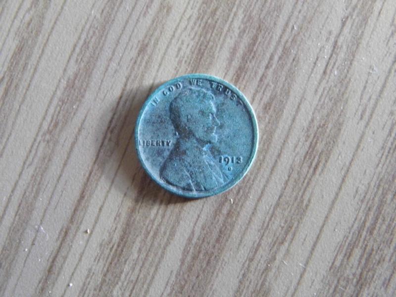 1913-D Lincoln Cent I found in my garden on March 29, 2013.