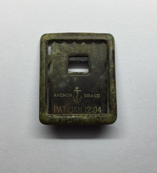 Anchor Brand WW1 trouser buckle