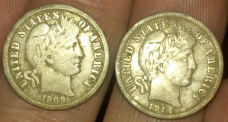 Barber dimes