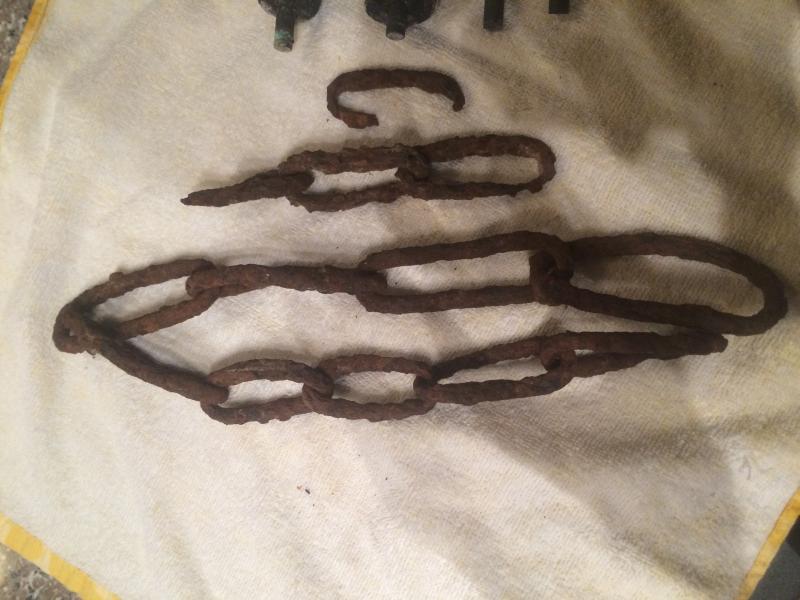Blacksmith made chain