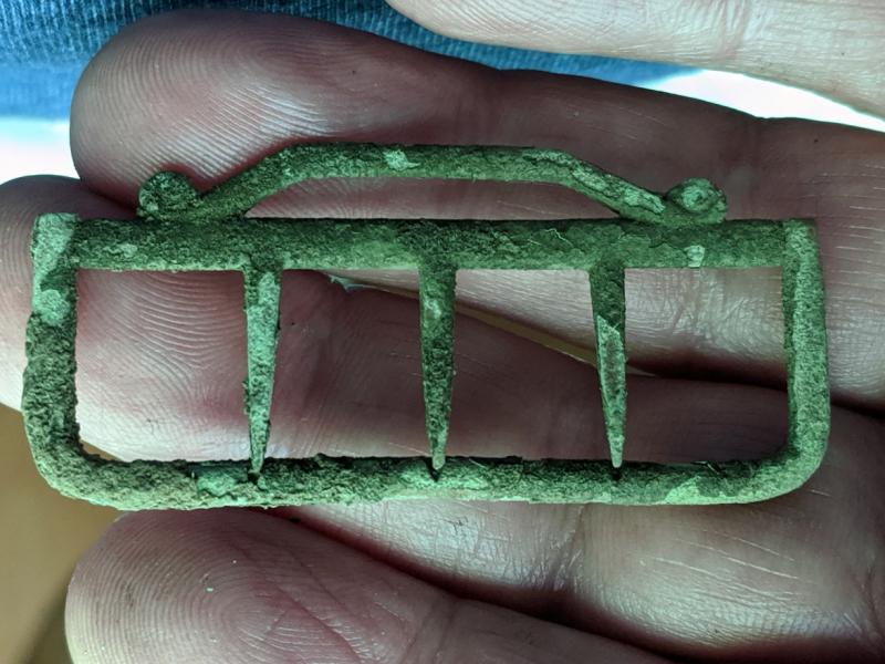 Colonial Neck Stock Cravat Buckle