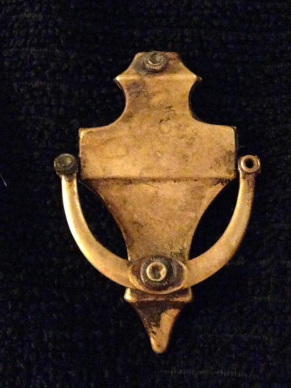 Door Knocker Brooch