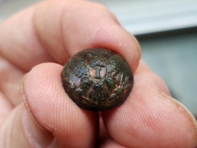 Eagle Infantry Button