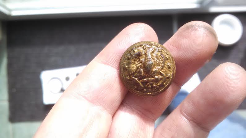 Federal Navy Button (London backmark)