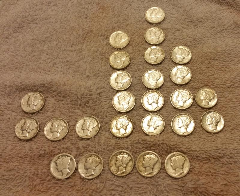 First silver and it's a 26 Merc and 2 Barber spill!