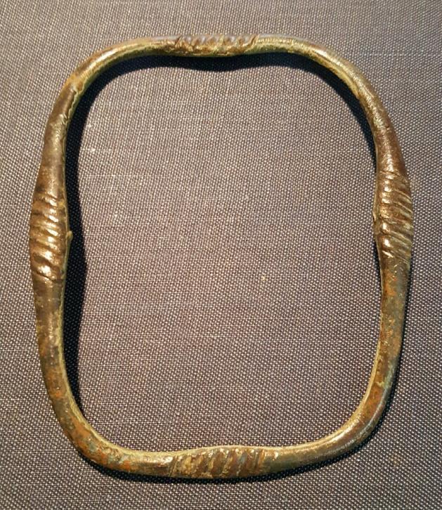 Huge Brass-alloy Shoe Buckle Frame (thin type) circa. 1780-90's