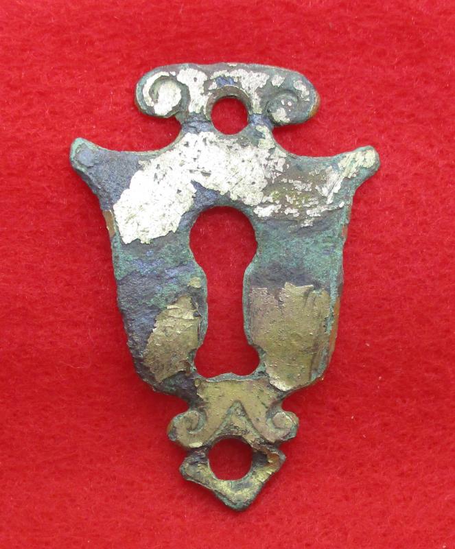 keyhole escutcheon, 1700s, England find