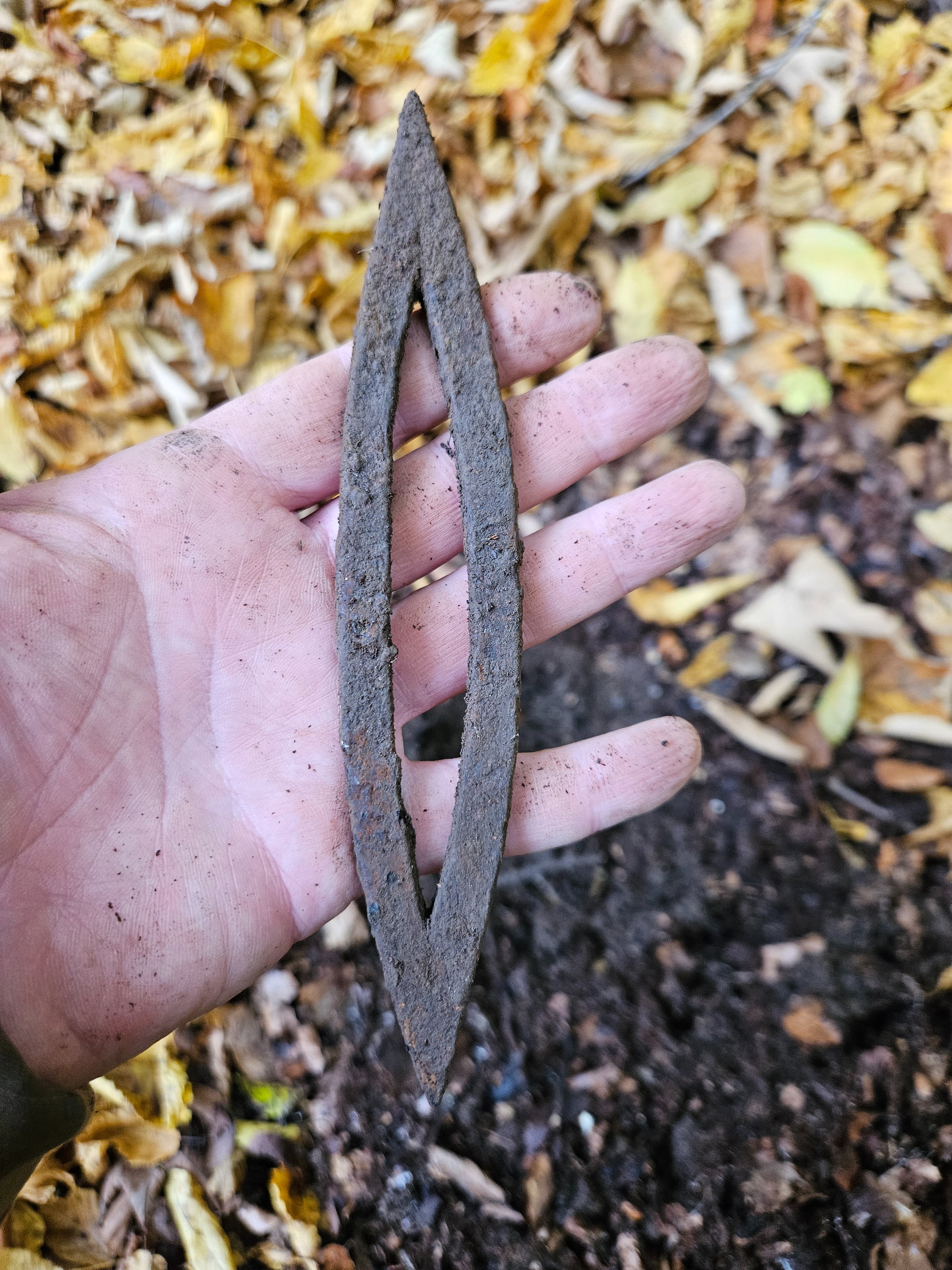Medieval iron flint striker