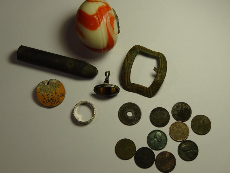 Misc. finds.  Check out that Door Knob.
