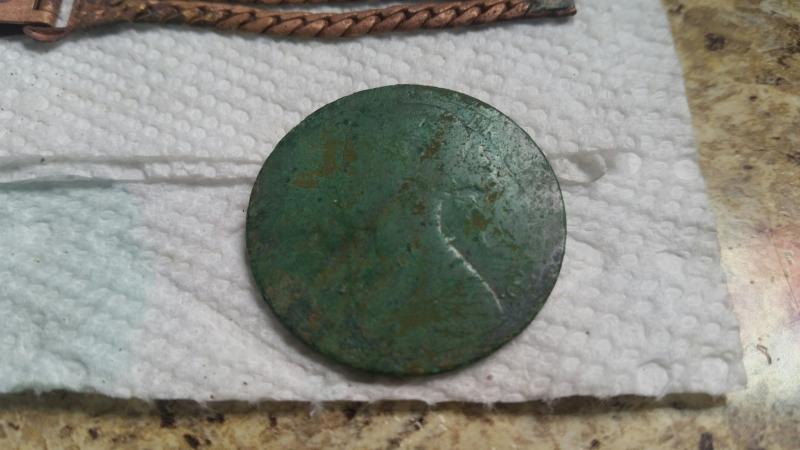 My oldest coin. 1868 British large cent.
