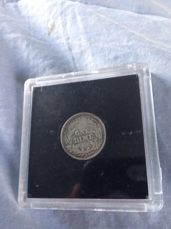 Reverse of my 1904s Barber dime