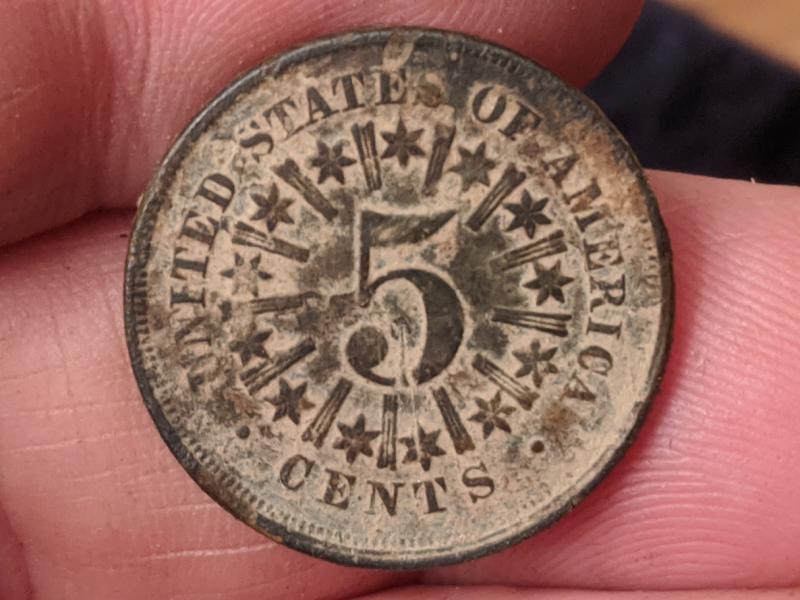 Shield with Rays 1866 or 1867