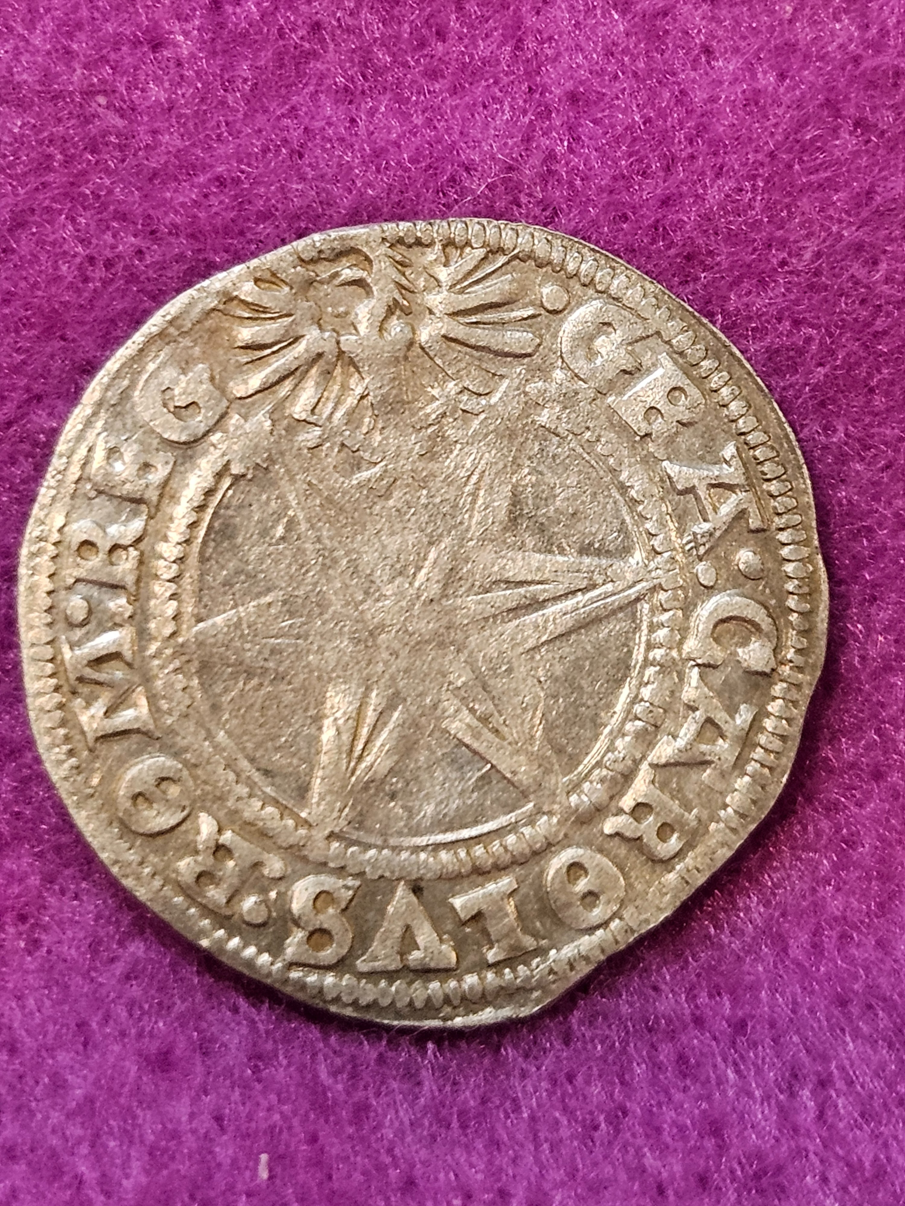 Silver coin - 1 Batzen - Free City of Isny - 1523