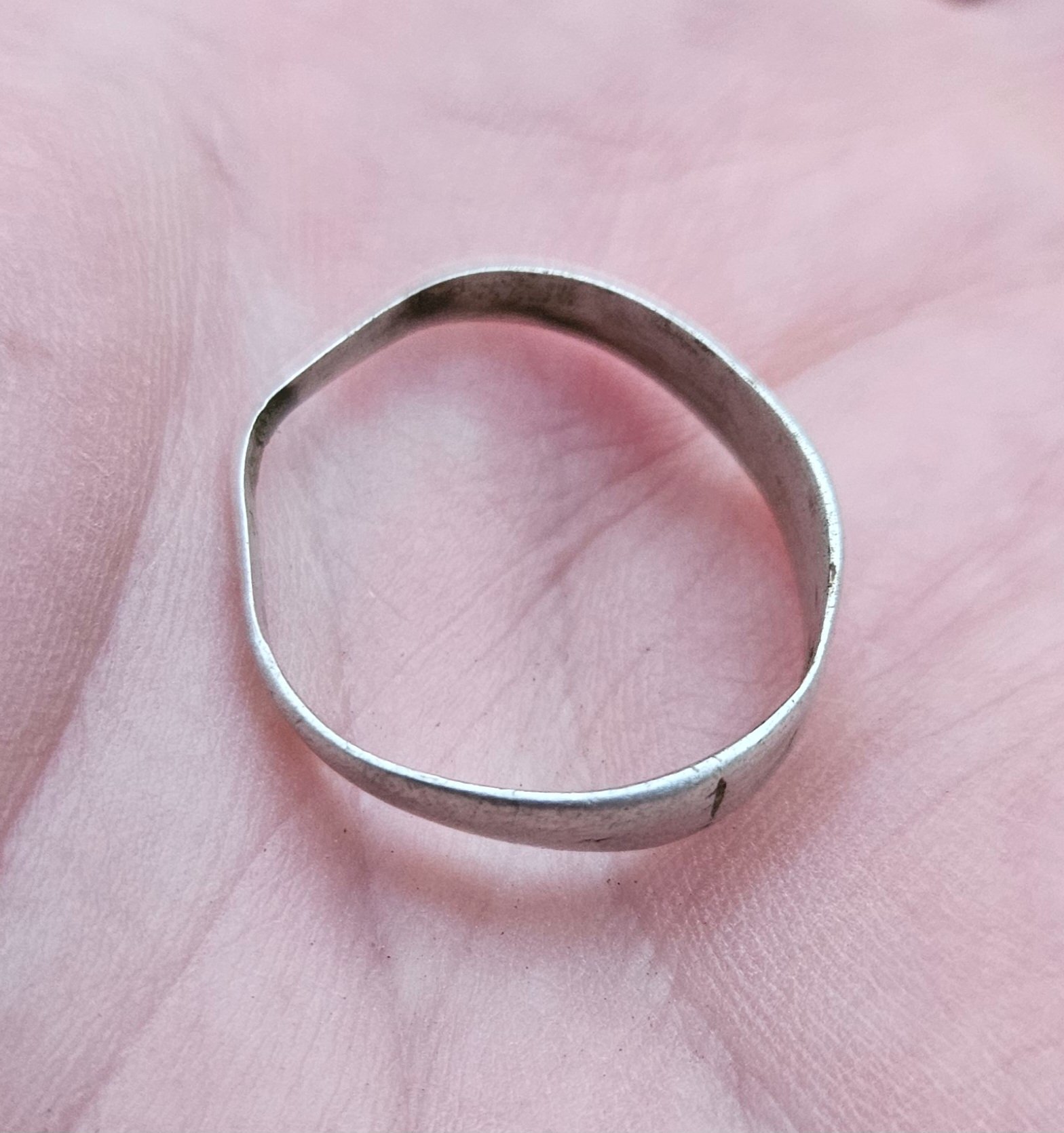 Silver ring, pre-1871